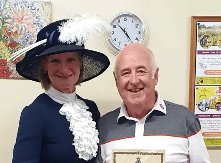 Tony Edwards at High Sheriff Award