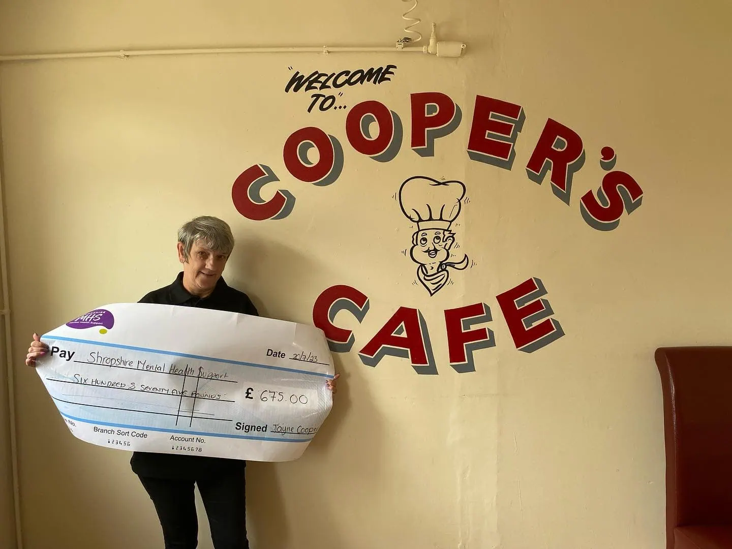 Cooper's Cafe fundraiser