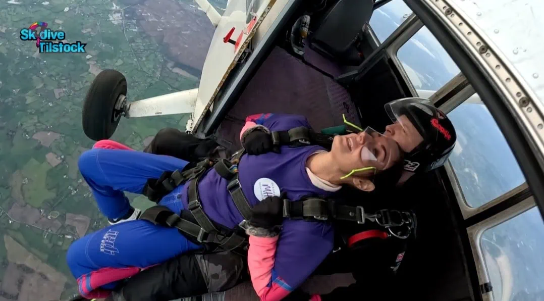 Lorraine Randells Skydive fundraiser