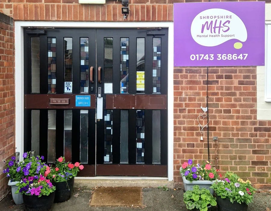 Shropshire MHS front entrance