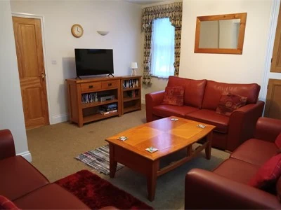 Supported housing living room